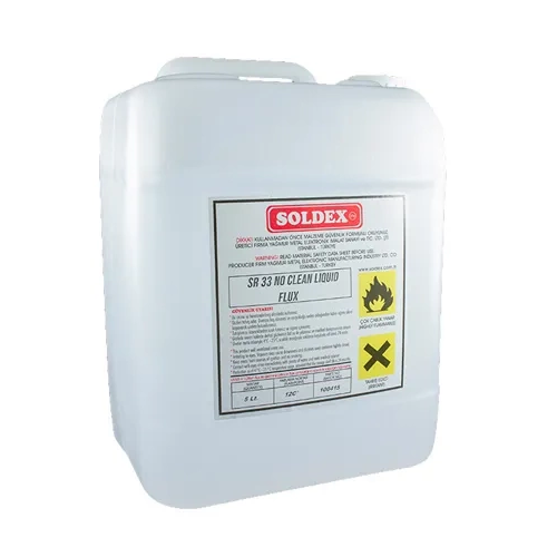 No Clean Flux 5 Lt Sr33 - Temizleme Gerektirmeyen Lehim Suları