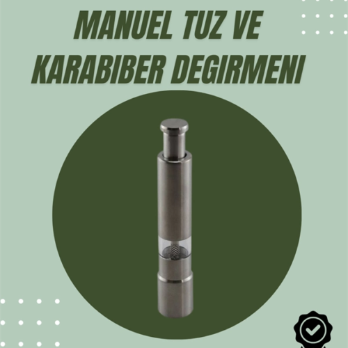Orta Boy Kararbiber ve Tuz Öğütücü – Kolay Kullanım