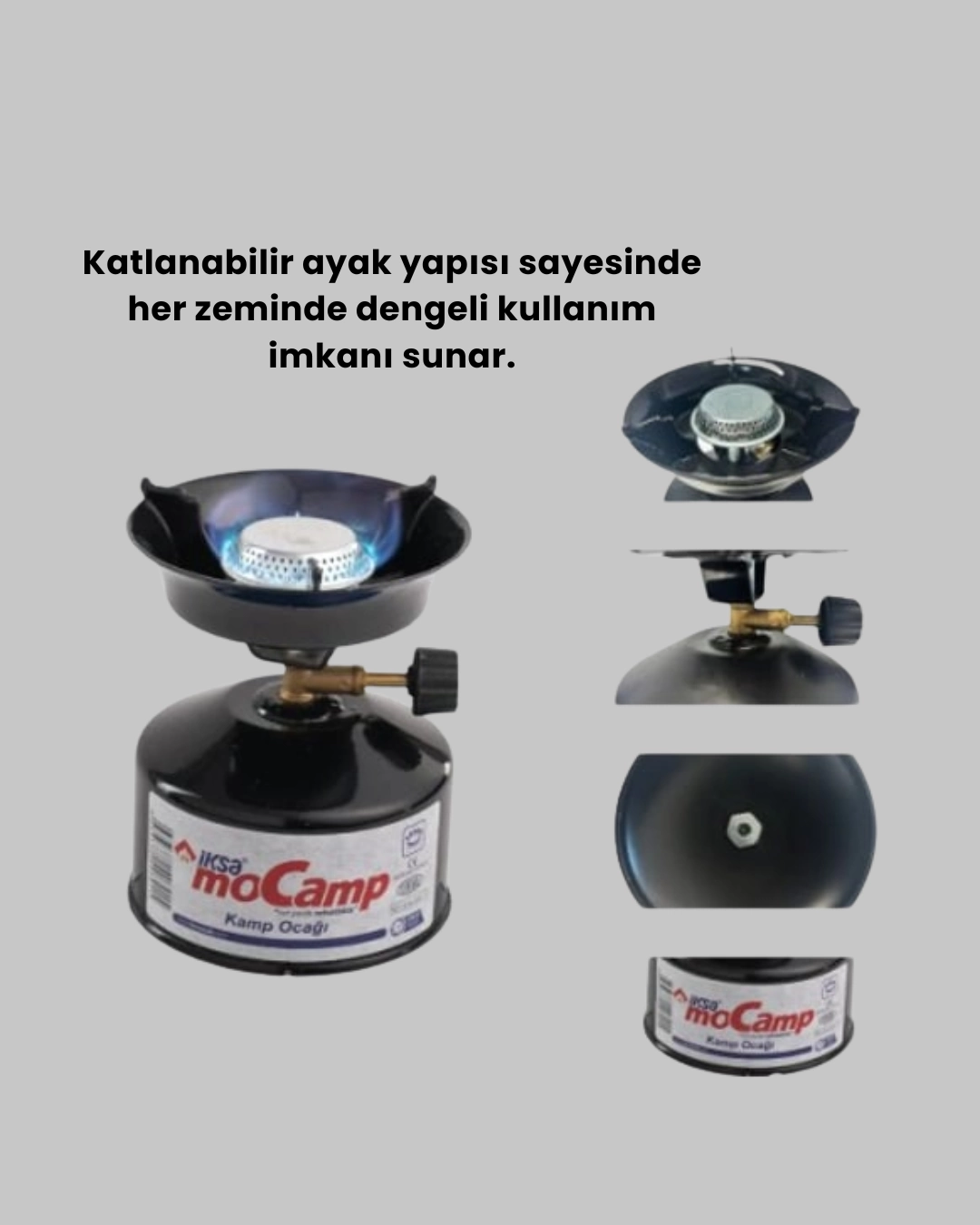 Outdoor Kamp Ocagi Seti Cakmak Gazli Tasinabilir 339424122 Sw1080sh1350 700x875 Outdoor Kamp Ocağı Seti Çakmak Gazlı Taşınabilir najmaddin.com hafif yapısıyla kolay taşınabilir. 12 cm çaplı pişirme yüzeyi