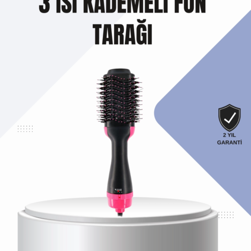 Oval Tasarımlı Profesyonel Fönlü Saç Şekillendirici