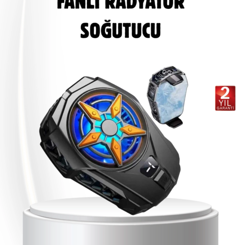 Oyun Telefonu Soğutucu Fan – Şarjlı
