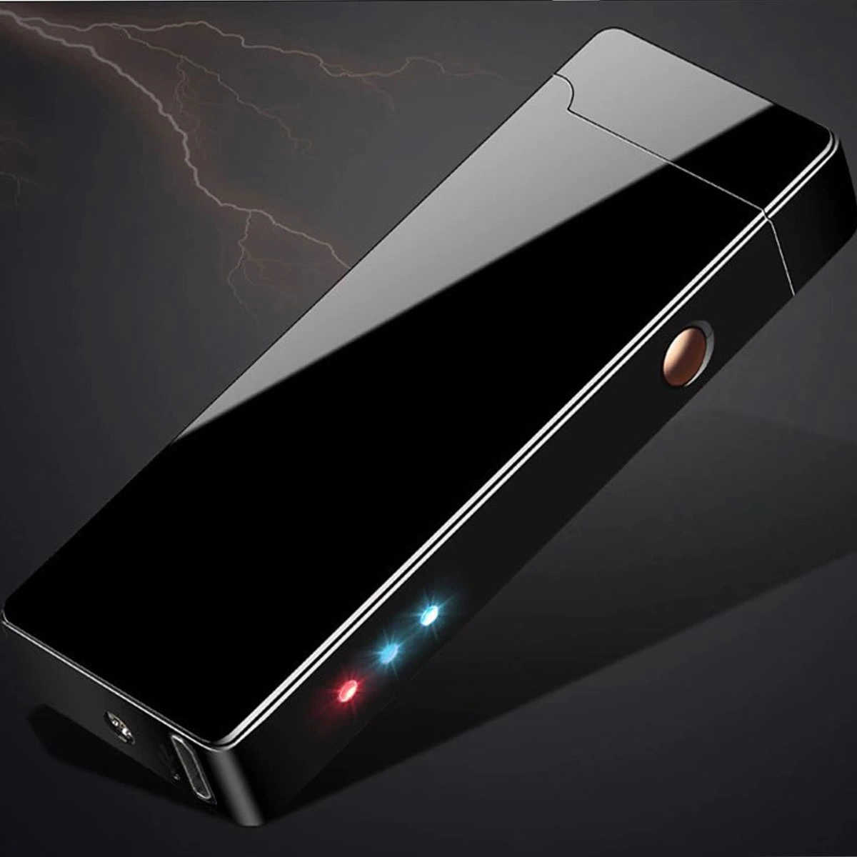 Özel Usb Şarjlı Elektronik Çakmak (kutulu) - Görsel 3