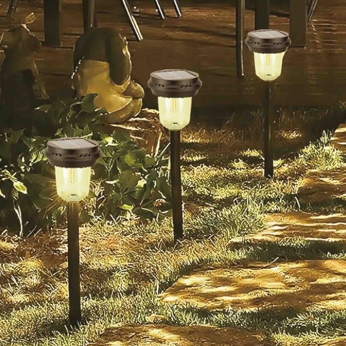 Panther Pt-b117 Solar Led Bahçe Lambası - Görsel 3