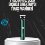 Paslanmaz Çelik Başlıklı Su Geçirmez Şarjlı Saç Kesme Makinesi