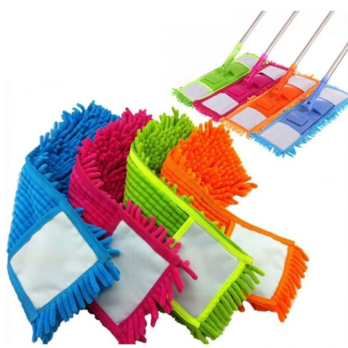 Paspas Yedeği Mikrofiber Makarna Mop Paspas Yedeği 60 Cm