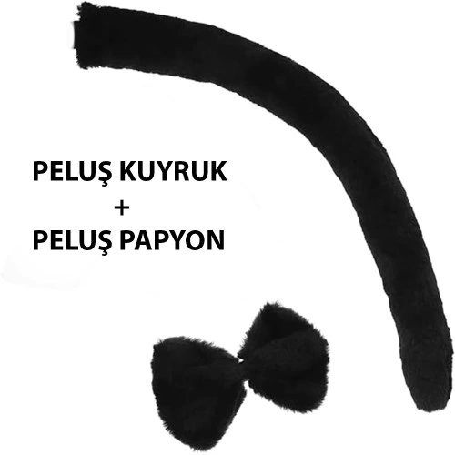 Pelus Siyah Renk Kuyruk Ve Papyon Yetiskin Cocuk Uyumlu 376229841 Sw500sh500 Peluş Siyah Renk Kuyruk ve Papyon Yetişkin Çocuk Uyumlu najmaddin.com Peluş Siyah Renk Kuyruk ve Papyon Yetişkin Çocuk Uyumlu - Görsel 3