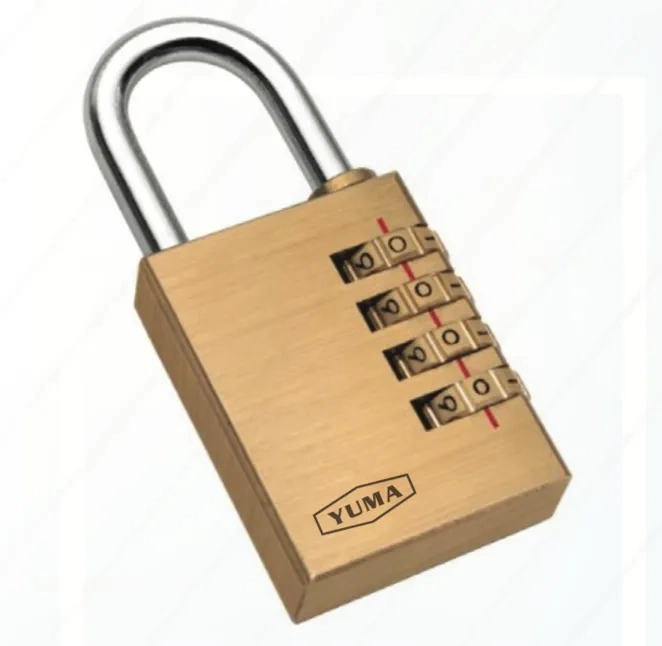 Pirinç Şifreli Asma Kilit - 4 Basamaklı 40mm