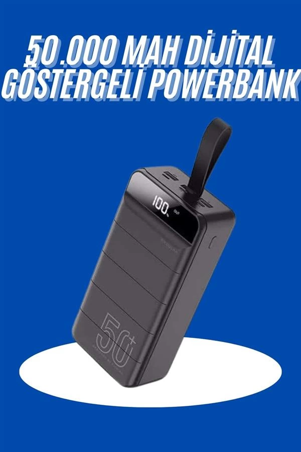 Powerbank 50000 Mah Dijital Gostergeli Tasinabilir 4 Portlu Hizli Powerbank 224546915 Sw600sh900 Powerbank 50.000 Mah Dijital Göstergeli Taşınabilir 4 Portlu Hızlı Powerbank najmaddin.com Günlük yaşamınızda ya da uzun yolculuklarınızda enerji sorununa son verecek 50000mAh mega kapasiteli bu powerbank