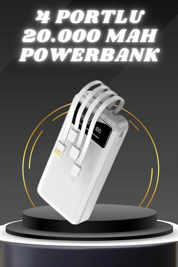 Powerbank Sarj Cihazi 4 Cikisli 20000 Mah Powerbank Kompakt Yuksek Kapasiteli Hizli Sarj 235729348 Sw600sh900 Powerbank Şarj Cihazı 4 Çıkışlı 20.000 MAH Powerbank Kompakt Yüksek Kapasiteli Hızlı Şarj najmaddin.com 20.000 mAh Taşınabilir Şarj Cihazı – Yüksek Kapasite ve Hızlı Şarj Deneyimi20.000 mAh ultra yüksek kapasitesi ile gün boyu kesintisiz enerji sağlayan bu taşınabilir şarj cihazı