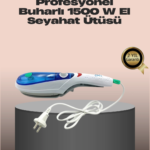 Pratik Buharlı Seyahat Ütüsü Kırışıklık Açıcı