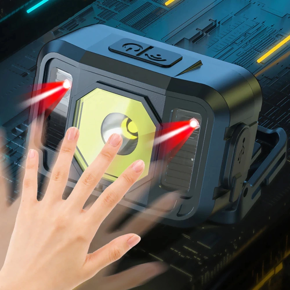 Pratik Sensörlü Sinyalli Kafa Lambası Wt-024 - Görsel 3