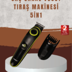 Profesyonel Erkek Saç Sakal Şekillendirme ve Vücut Bakım Seti Şarjlı Tıraş Makinesi