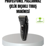 Profesyonel Şarjlı Saç ve Sakal Tıraş Makinesi – Çelik Bıçaklı