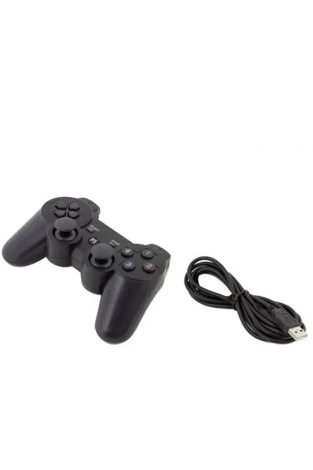 Ps3 Kablosuz Analog Oyun Kolu Oyuncu Konsolu Dualshock Wireless Joystick Controller - Görsel 3