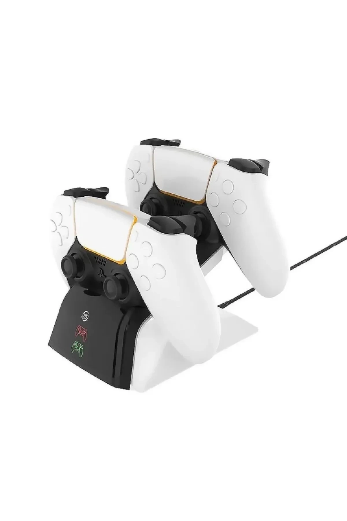 Ps5 Dualsense /ps5 Slim/ps5 Pro Gamepad Hızlı Şarj İstasyonu Çift Kol Şarj Ünitesi - Görsel 3