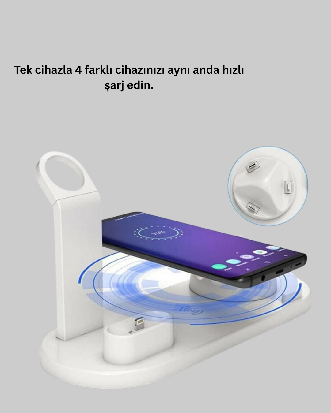 Qi Destekli Tum Cihazlarla Uyumlu Kablosuz Sarj Unitesi 234052875 Sw1080sh1350 700x875 Qi Destekli Tüm Cihazlarla Uyumlu Kablosuz Şarj Ünitesi najmaddin.com Modern yaşamın vazgeçilmezi olan kablosuz şarj istasyonu
