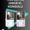 10.000 Klasik Oyunlu Taşınabilir El Konsolu USB Type-C