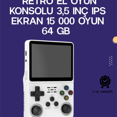 Retro El Konsolu 64 GB – 15.000 Oyun