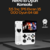 Taşınabilir Retro Oyun Konsolu – 15.000 Oyun