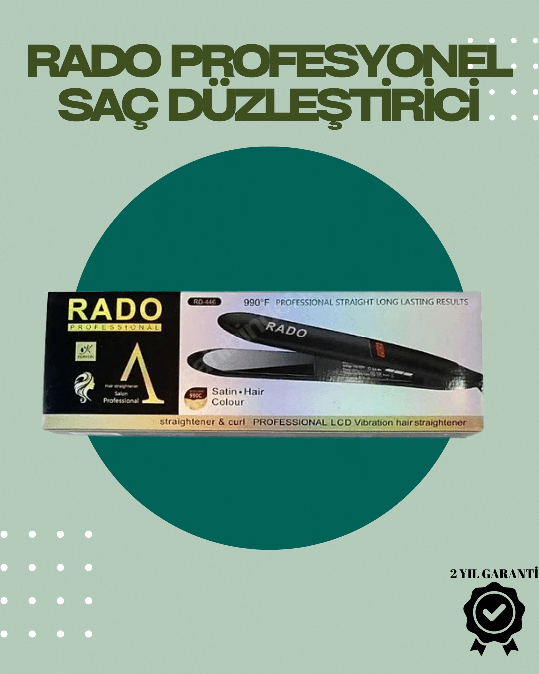 Rado Rd 446 Titanyum Seramik 25 Metre Kablo Hizli Isinan Sac Duzlestirici 181122373 Sw1080sh1350 700x875 Rado RD-446 – Titanyum Seramik, 2.5 Metre Kablo, Hızlı Isınan Saç Düzleştirici najmaddin.com Rado RD-446 – Titanyum Seramik