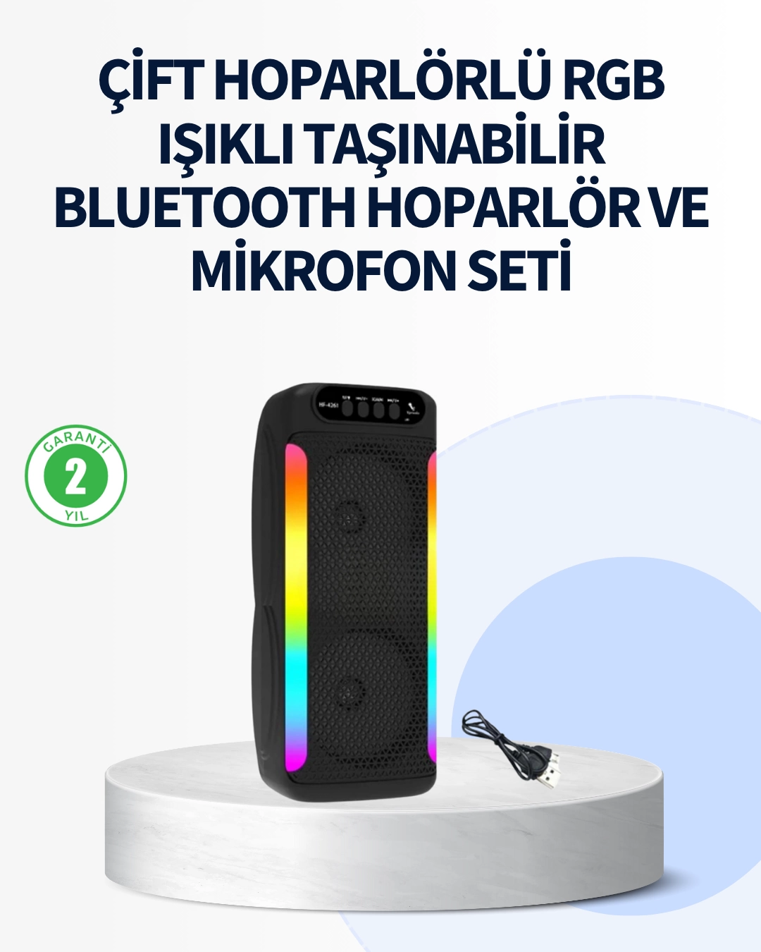 Rgb Isikli Cift Hoparlorlu Tasinabilir Bluetooth Speaker Ve Mikrofon 195742033 Sw1080sh1350 700x875 RGB Işıklı Çift Hoparlörlü Taşınabilir Bluetooth Speaker ve Mikrofon najmaddin.com RGB Işıklı Çift Hoparlörlü Taşınabilir Bluetooth Speaker ve Mikrofon