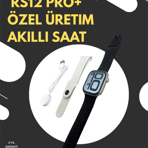 RS12 PRO+ 2025 Serisi Garantili Özel Üretim Akıllı Saat – AMOLED Ekran