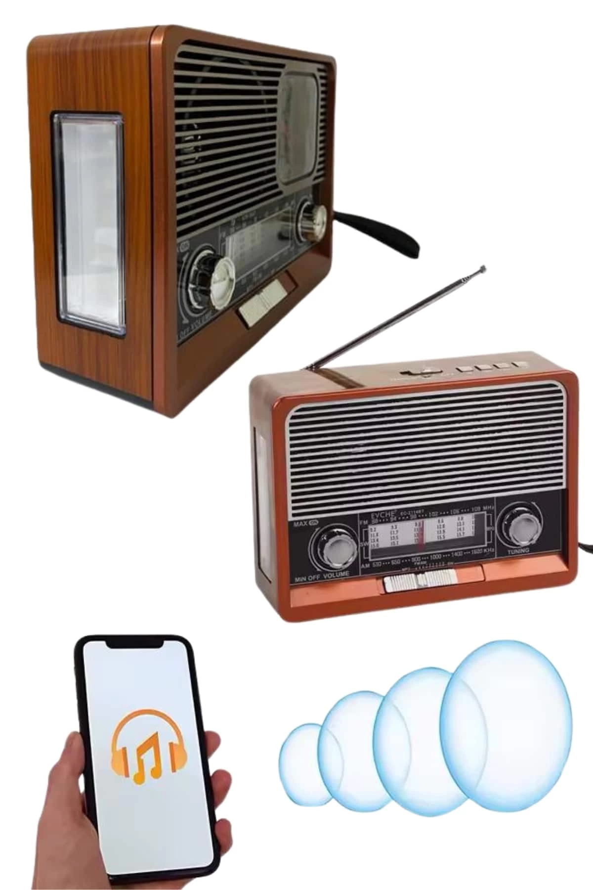 Saatli Fenerli Bluetooth Nostaljik Radyo Aux Sd Usb Girisli Bluetooth Hoparlor 259638254 Sw1200sh1800 700x1050 Saatli Fenerli Bluetooth Nostaljik Radyo AUX SD USB Girişli Bluetooth Hoparlör najmaddin.com Retro tasarımı ile ev dekorasyonuna nostaljik bir dokunuş ekleyen bu radyo