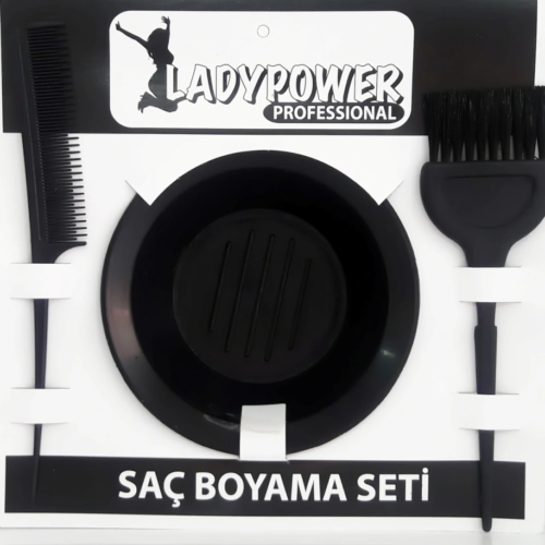 Saç Boyama Seti - Boneli