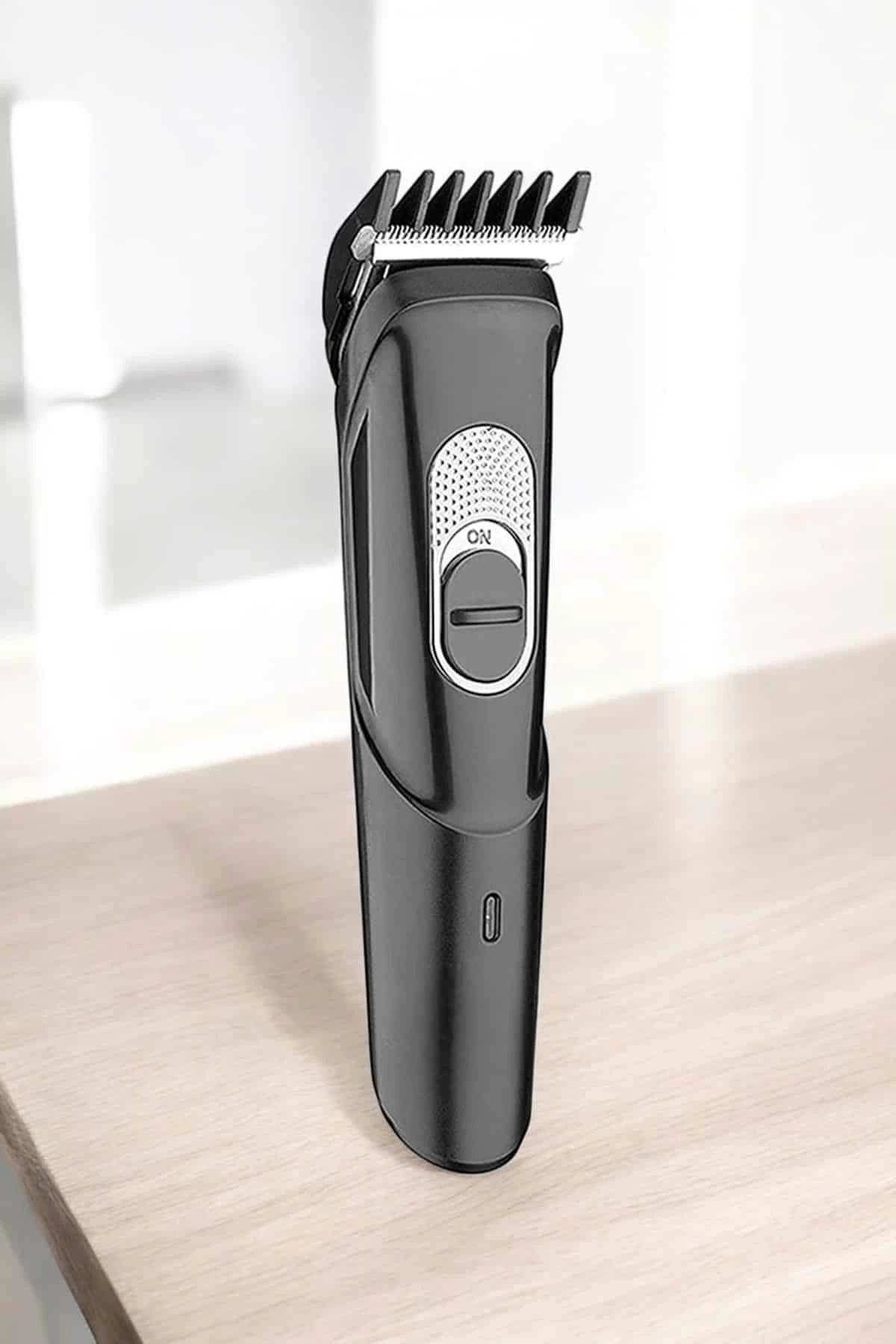 Saç Sakal Lazer Epilasyon Öncesi Tüy Kısaltma Makinesi Unısex 4 Taraklı