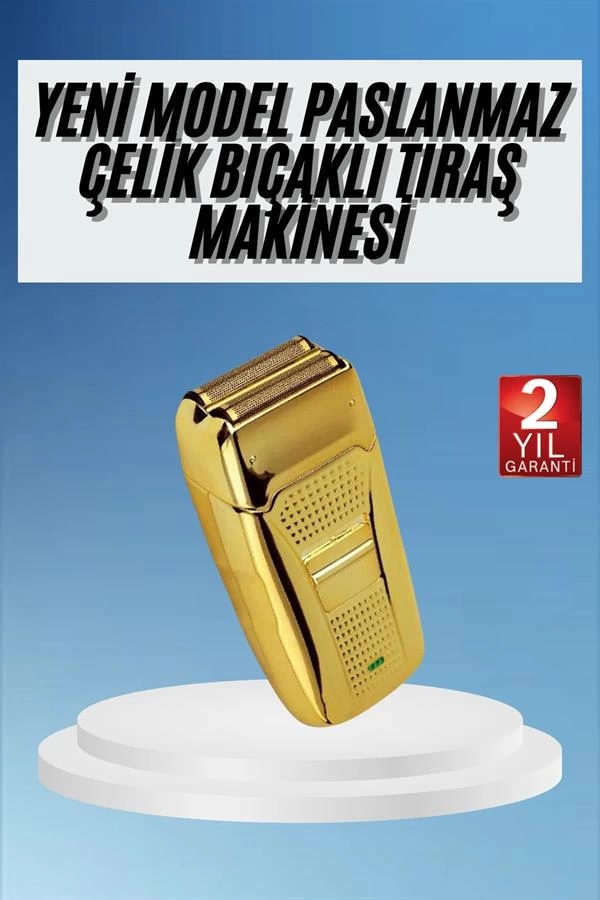 Sakal Kesme Tiras Makinesi Paslanmaz Celik Gold Sarjli 226586517 Sw600sh900 Sakal Kesme Tıraş Makinesi Paslanmaz Çelik Gold Şarjlı najmaddin.com Gelişmiş teknolojisi ve kullanıcı dostu tasarımıyla dikkat çeken bu tıraş makinesi