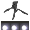 Şarjlı Dev Boy El Feneri Tripod Ayaklı Parlak Led El Lambası Kamp