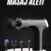 Şarjlı Masaj Tabancası 4 Başlıklı Mini Masaj Tabancası ve Masaj Aleti