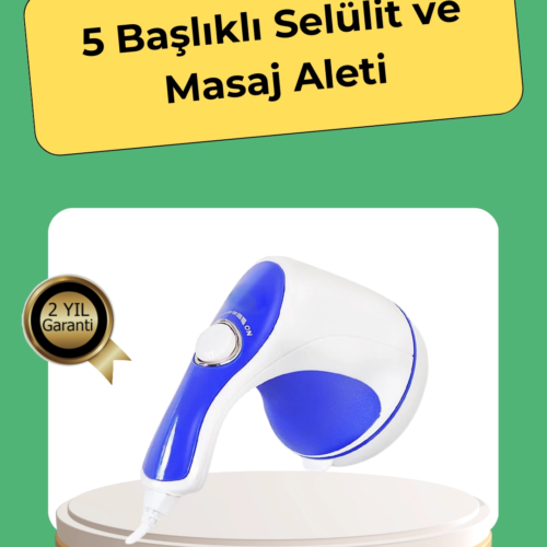 Selülit ve Sıkılaştırıcı Masaj Cihazı – Çok Fonksiyonlu
