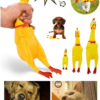 Ses Çıkaran Tavuk Kedi Köpek Oyuncağı 30 Cm.