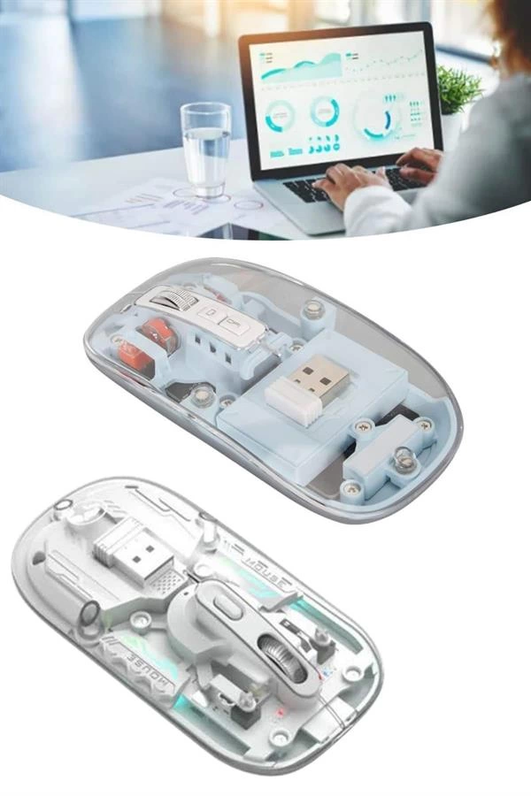 Sessiz Tiklama Cift Modlu Bluetooth Ve Alici Seffaf Mouse Fare 389625560 Sw600sh900 Sessiz Tıklama Çift Modlu Bluetooth Ve Alıcı Şeffaf Mouse Fare najmaddin.com günlük kullanımda maksimum verim ve konfor arayanlar için özel olarak tasarlanmıştır. 2.4GHz kablosuz teknolojisiyle donatılmış olan ürün