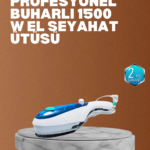 Seyahat Tipi Buharlı Ütü Portatif Kırışıklık Açıcı
