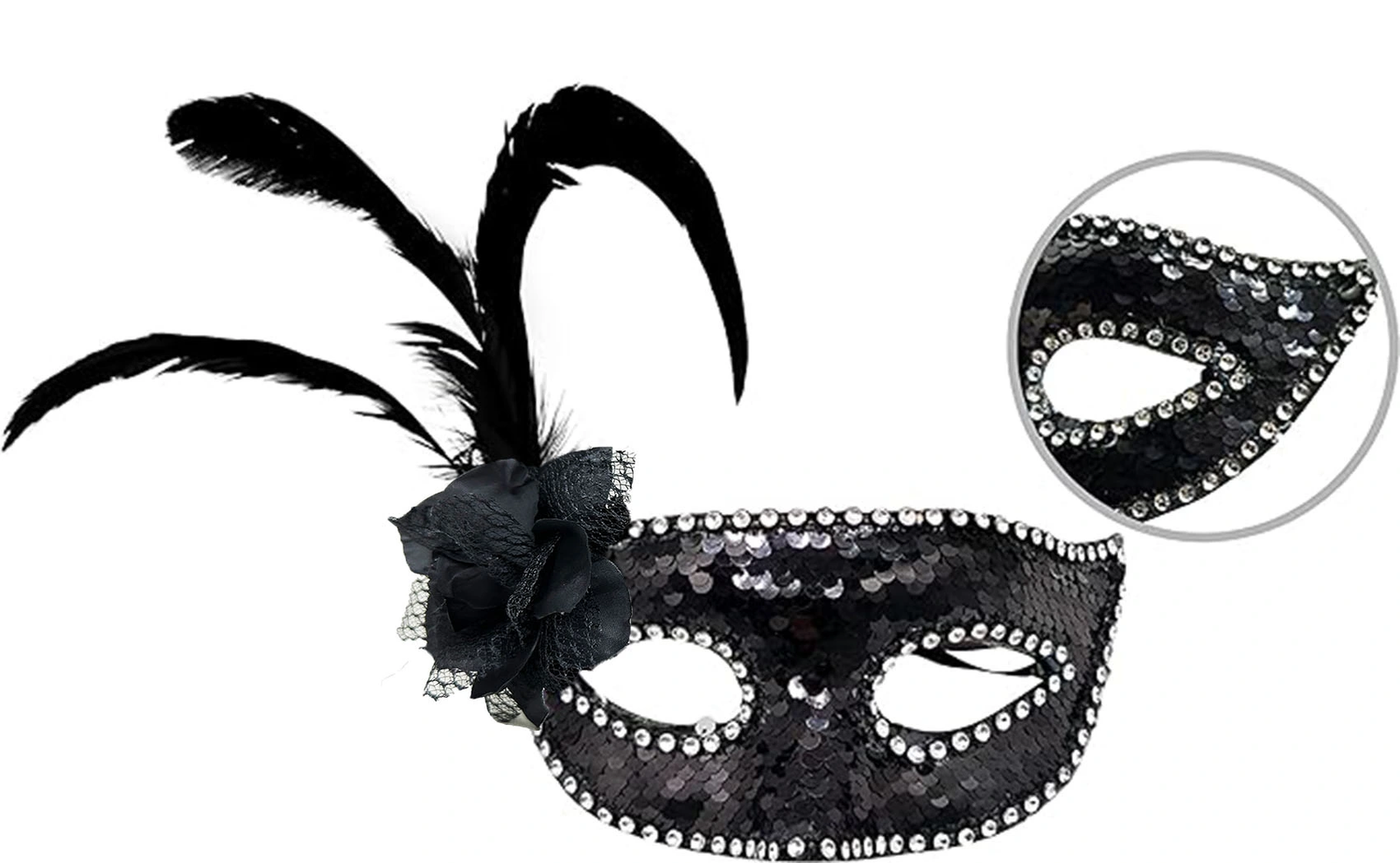 Siyah Yandan Tuylu Gullu Tasli Pullu Maske 198791491 Sw1700sh1049 700x432 Siyah Yandan Tüylü Güllü Taşlı Pullu Maske najmaddin.com Siyah Yandan Tüylü Güllü Taşlı Pullu Maske