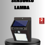 Solar LED Bahçe Aydınlatma – Hareket Sensörlü