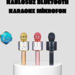 Taşınabilir Karaoke Mikrofon – Bluetooth