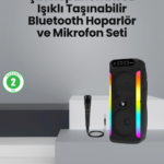 Taşınabilir Şarjlı Hoparlör USB