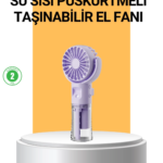 Taşınabilir Şarjlı Su Buharlı Mini Klima Fan