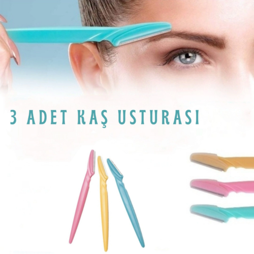 İnce Ve Keskin Bıçağı Sayesinde Kaşlarınızı İstediğiniz Şekle Kolayca Getirebilirsiniz.