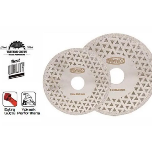 Eco Lounge Tomax Elektrolize Elmas Kesici Flanşlı Disk - 180 mm