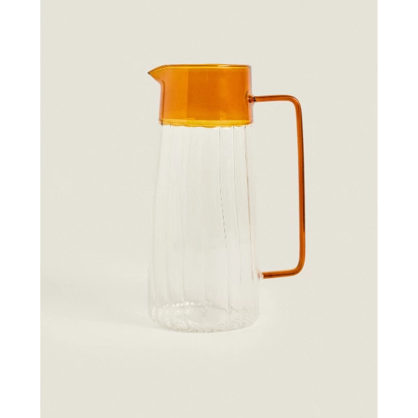 Turuncu Detayli Cam Surahi 1600 Ml 130474656 Sw600sh600 Turuncu Detaylı Cam Sürahi 1600 ml najmaddin.com Turuncu Detaylı Cam Sürahi 1600 ml