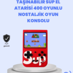 TV Bağlantılı Şarjlı Retro Oyun Konsolu