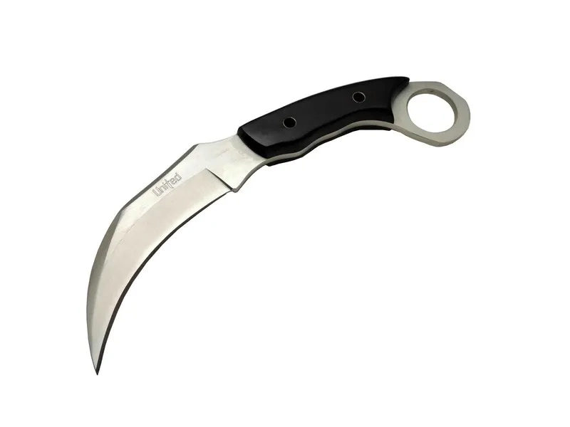 United Claw Cutter Karambit Uk 1 Siyah Outdoor Bıçak 17cm - Kılıflı