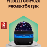 USB Galaxy Projektör Lamba – Romantik Atmosfer