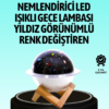 USB ile çalışan projektörlü aromaterapi nemlendirici masaüstü kullanım için uygun