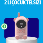 USB Şarjlı Çocuk Telsizi – Renkli Ekran