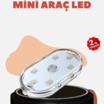 USB Şarjlı Kablosuz Manyetik Montajlı Mini LED Işık